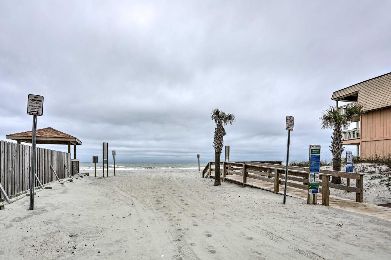 Breezy Murrells Inlet Condo With Deck Walk To Beach Myrtle Beach Exterior photo